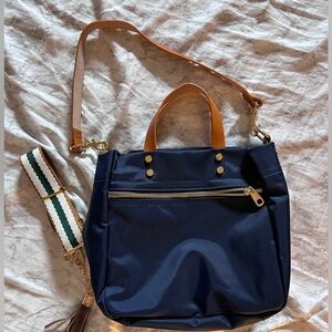 Southern Homestead Mercantile Joey Nylon with Leather Accents